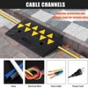 Rubber Curb Ramps  1 Pack, Rubber Threshold Ramp, Non-Slip Driveway Ramps Curbside Bridge Ramp for Loading Dock Garage Sidewalk - 4 of 4