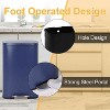 BestMassage Trash Can 13 Gallon/50L Stainless Steel Garbage Can with Removable Inner Bucket Slow-Close Lid and Odor-Proof Bin - 3 of 4