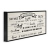 Stupell Industries Kitchen Rules List Family Happiness Motivational Phrases, 13" x 30" - 3 of 4