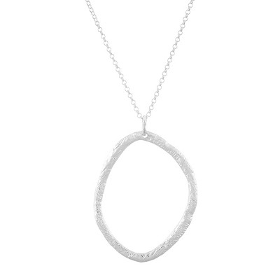 Silpada 'Open Up' Sterling Silver Pendant Necklace, 18" + 2"
