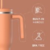 Hydrapeak Voyager 40 Oz Stainless Steel Tumbler , Insulated Water Bottle With Straw, Cupholder Friendly Reusable Travel Mug - 4 of 4