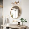 LNC 2-Lights Gold with Clear Glass Shade Modern/Contemporary Vanity  Lights,2 Light/ 3 Light/ 4 Light/ 5 Light - 2 of 4