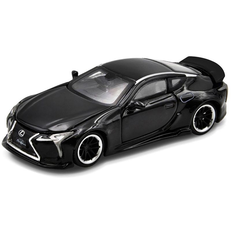 Lexus LC500 LB Works RHD (Right Hand Drive) Dark Black Limited Edition to 1200 pieces 1/64 Diecast Model Car by Era Car, 2 of 4