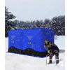 Ice Fishing Tent, Thickening Warmth Retaining Design Pop-Up Portable Hub-Style Ice Fishing Shelter - 3 of 4