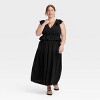 Women's Tiered Maxi A-Line Skirt - Universal Thread™ - 3 of 3