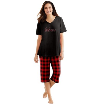 Dreams & Co. 2-Piece Capri PJ Set