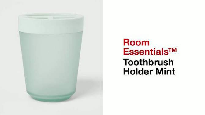 Toothbrush Holder Mint - Room Essentials&#8482;, 2 of 8, play video