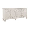 Racxily Mid Century Modern Sideboard Buffet Cabinet, Symmetrical Geometric Accent Coffee Bar Wine Bar Storage Cabinet, Large Console Table - 3 of 4