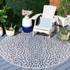 Courtyard CY8505 UV & Stain Resistant Non-Shedding Power Loomed Indoor/Outdoor Rugs - Safavieh - 2 of 4