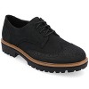 Journee Women's Claudiya Medium and Wide Width Oxford - 2 of 4