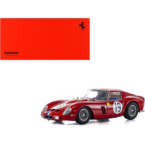 Ferrari 250 GTO #19 Pierre Noblet - Jean Guichet 2nd Place "24 Hours of Le Mans" (1962) 1/18 Diecast Model Car by Kyosho - 1 of 4