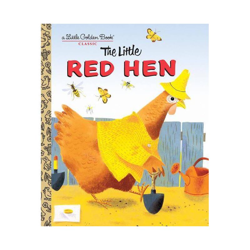 The Little Red Hen (Little Golden Book) - by J. P. Miller (Hardcover), 1 of 2