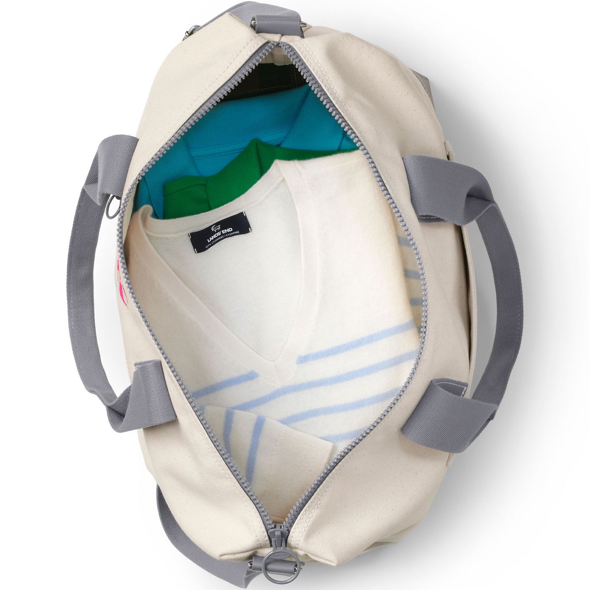 Lands' End Canvas Weekender Duffle Bag - thumbnail 7