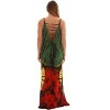Riviera Sun Womens Maxi Dress  Tie Die Spaghetti Strap Long Sundress  Summer Dresses - 3 of 3