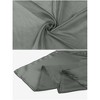 INSPIRE CHIC Women's Solid Color Satin Large Square Scarf Neckerchief Bandanas 35"x35" - 4 of 4