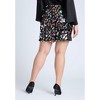 ELOQUII Women's Plus Size Multicolor Paillette Sequin Skirt - 14, Multi - 4 of 4