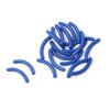 Unique Bargains Soft Rubber Cosmetic Makeup Eyelash Curler Refill Pads for 1.2" x 0.2" Blue 20Pcs - 2 of 3
