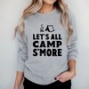 Simply Sage Market Women's Graphic Sweatshirt Let's All Camp S'More - 2 of 4