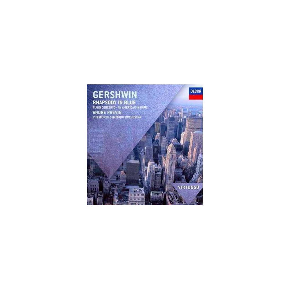 UPC 028947833550 product image for Virtuoso: Gershwin- Rhapsody In Blue/Piano Concerto/American In Paris (CD) | upcitemdb.com