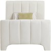 Meridian Furniture,Camila Chenille Fabric Bed - 2 of 4