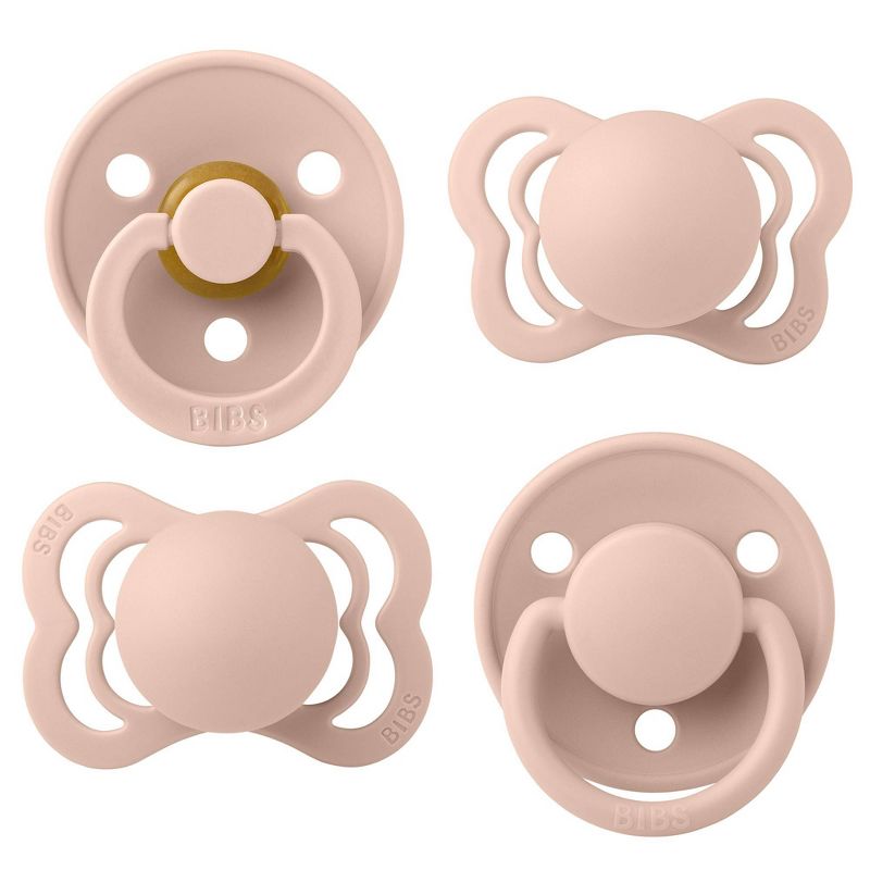 Bibs Try-It Silicone & Latex Pacifier Collection - 4pk, 4 of 17