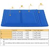 iMountek"Pressure Activated Gel Cooling Mat for Pets – Portable, Self-Cooling Bed for Crates, Cars & More"Blue - 3 of 4