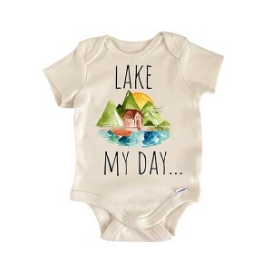 Lake Life Crew Cabin - Baby Boy Girl Clothes Infant Onesie® Funny Cute Newborn GS1 - 1 of 4