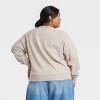 Women's Budweiser Eagle Graphic Sweatshirt - Taupe - 2 of 3