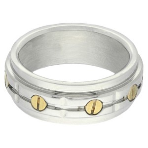 Stainless Steel Two Tone Men