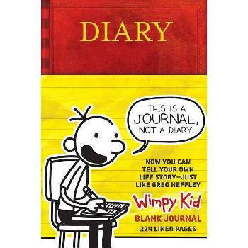 Diary of a Wimpy Kid Blank Journal - by  Jeff Kinney (Hardcover)