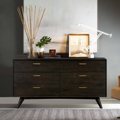 Target mid deals century modern dresser