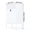 NicBex Steel File Cabinet with Adjustable Laminates, Side Cabinets Shoe Cabinets for office, Entryway - 4 of 4