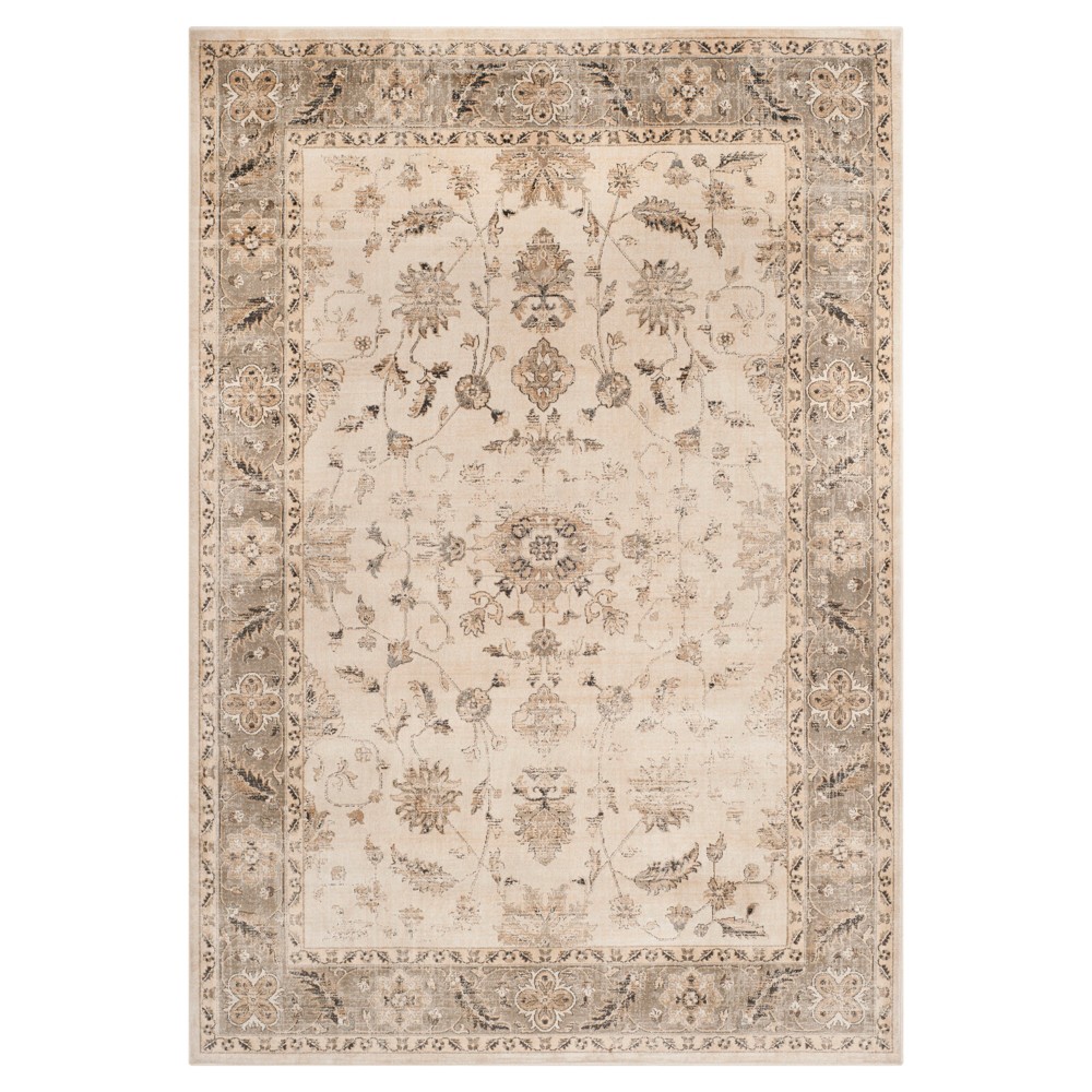 Preston Vintage Area Rug - Stone/Mouse ( 4'x5'7in ) - Safavieh