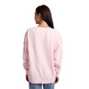 Hello Kitty Hearts & Stars Women’s Cradle Pink Crew Neck Long Sleeve Fleece Sweatshirt - 4 of 4