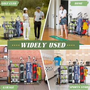 Golf Bag Storage Garage Organizer Fit for Garage,Shed,Basement - 1 of 4