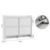 Shoe Cabinet with 3 Flip Drawers, Wooden Shoe Organizer Cabinet with Adjustable Shelf, Shoe Storage - 2 of 4