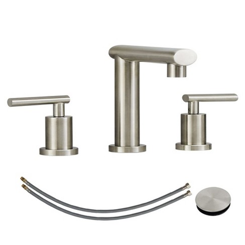 Cheapest Like new Brushed nickel waterfall faucets-2