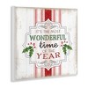 Stupell Industries Festive Holiday Rustic Stripes, 12" x 12" - 3 of 4