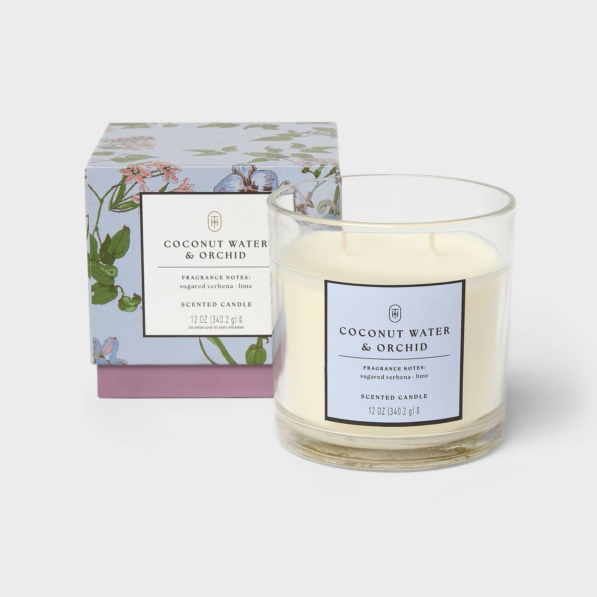 2 Wick Boxed Coconut Water and Orchid Candle - Threshold™