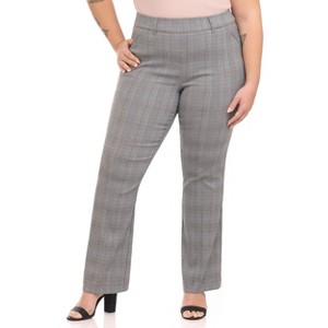 Rekucci Curvy Woman Comfort Barely Bootcut Pant with Pockets - 1 of 4