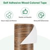 Unique Bargains Self Adhesive Realistic Wood Grain Durable Multi Use Masking Tape 1 Pc - 4 of 4