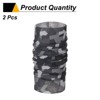Unique Bargains Breathable Elastic Cycling Fishing Sport Neck Gaiter Face Masks 2 Pcs - 3 of 4