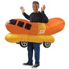 Imposta Costumes Adult Oscar Mayer Inflatable Wiener Mobile Costume Bodysuit Red One Size - 4 of 4
