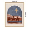 Amanti Art Boho Nativity II by Victoria Barnes Canvas Wall Art Print Framed 23 x 28-in. - 4 of 4