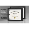 Americanflat Diploma Frame with shatter-resistant glass - Available in a variety of sizes - 4 of 4