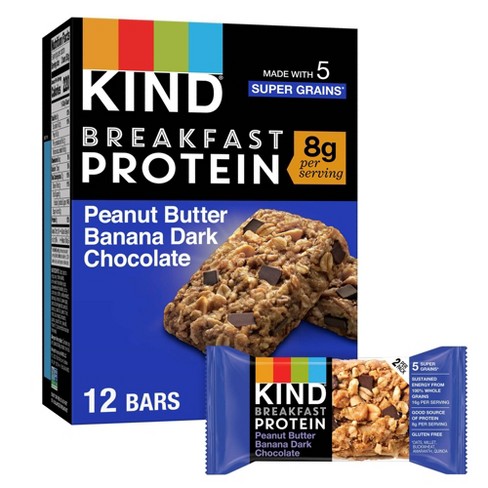 Kind Breakfast Peanut Butter Banana Bars - 6ct : Target