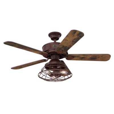 Westinghouse - Barnett LED Indoor Ceiling Fan - Pewter Brown - 48 in.