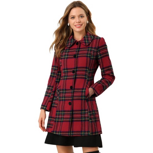 Womens buffalo hot sale plaid coat