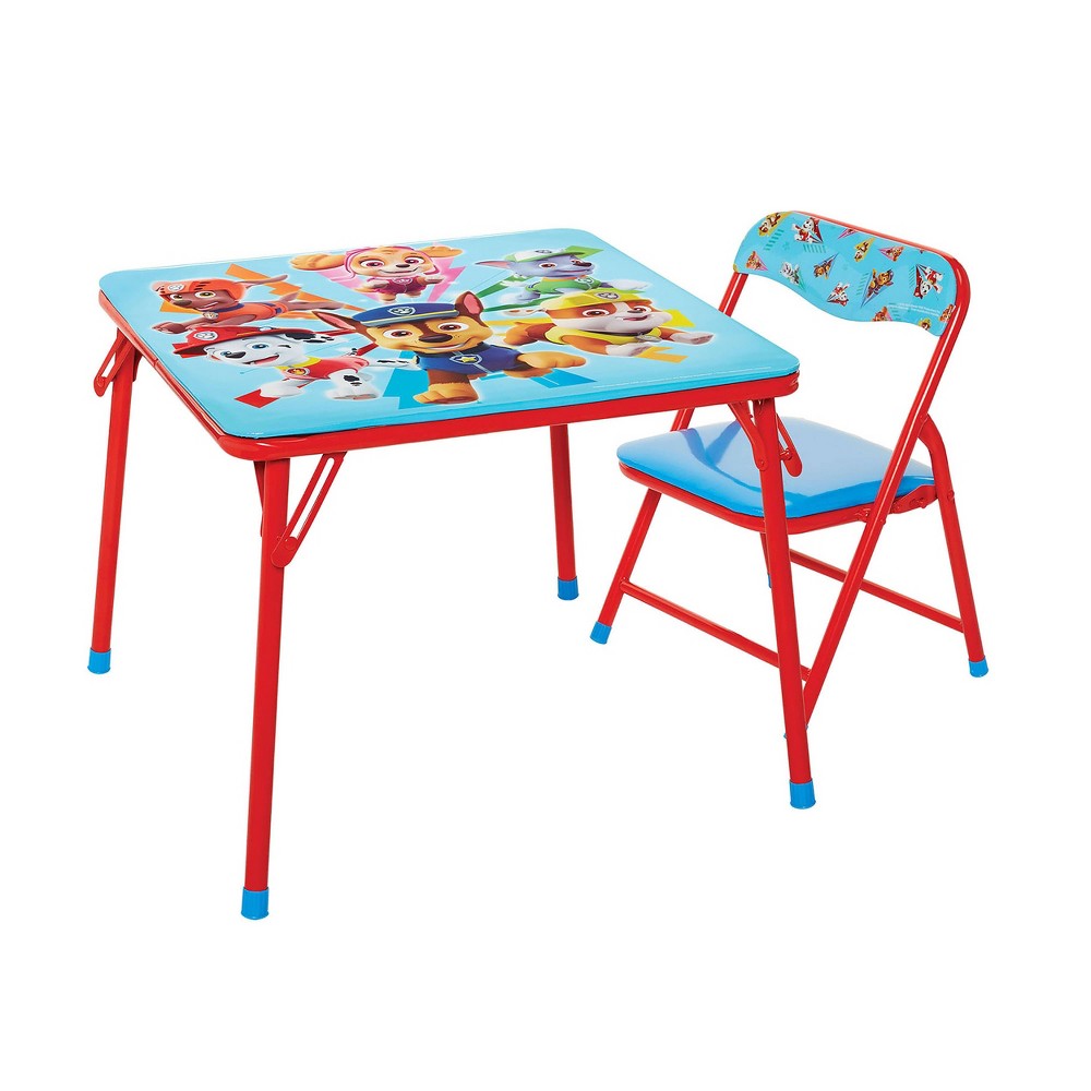 Photos - Other Furniture Paw Patrol Table and Chair Furniture Set for Kids for Activity Drawing and 