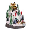 Kurt Adler LED Motion Christmas Skiing Village - 2 of 4